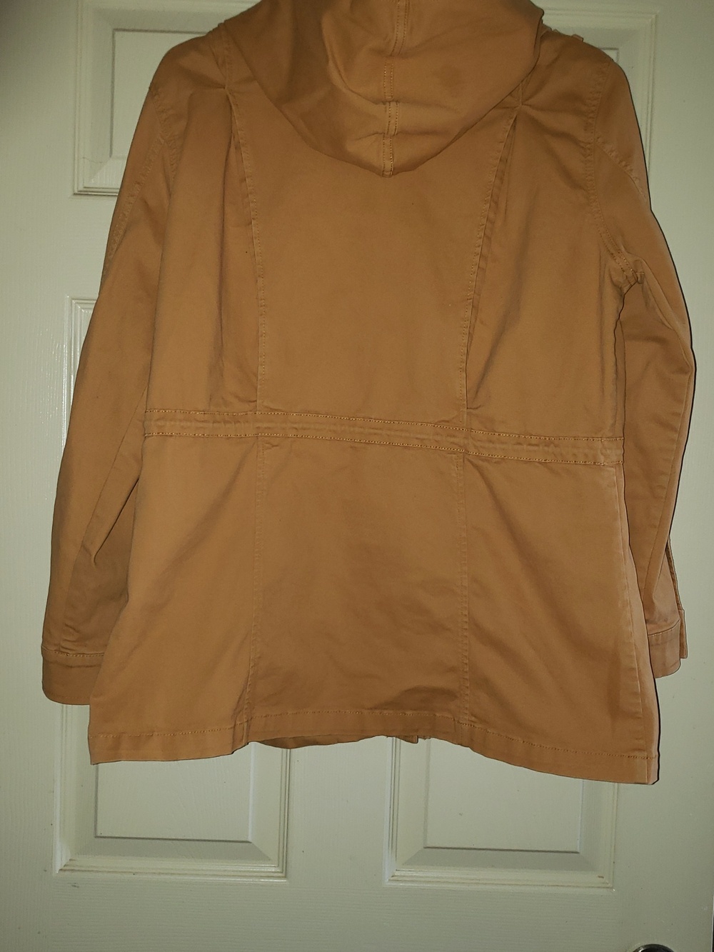 ๐๐ค๐ MARKET & SPRUCE MUSTARD YELLOW STITCH FIX CARGO JACKET DETACHABLE HOOD - Picture 7 of 12
